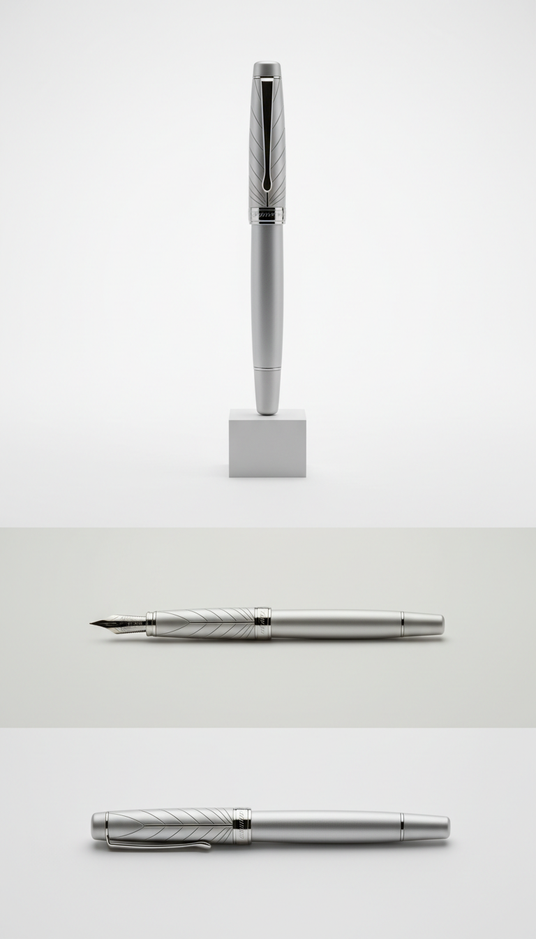 Glacier Silver Limited-Edition Fountain Pen