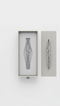 Steel Feather Rhodium-Plated Nib Pen with Custom Box